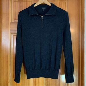 Women’s J. CREW Merino Wool 1/2 zip